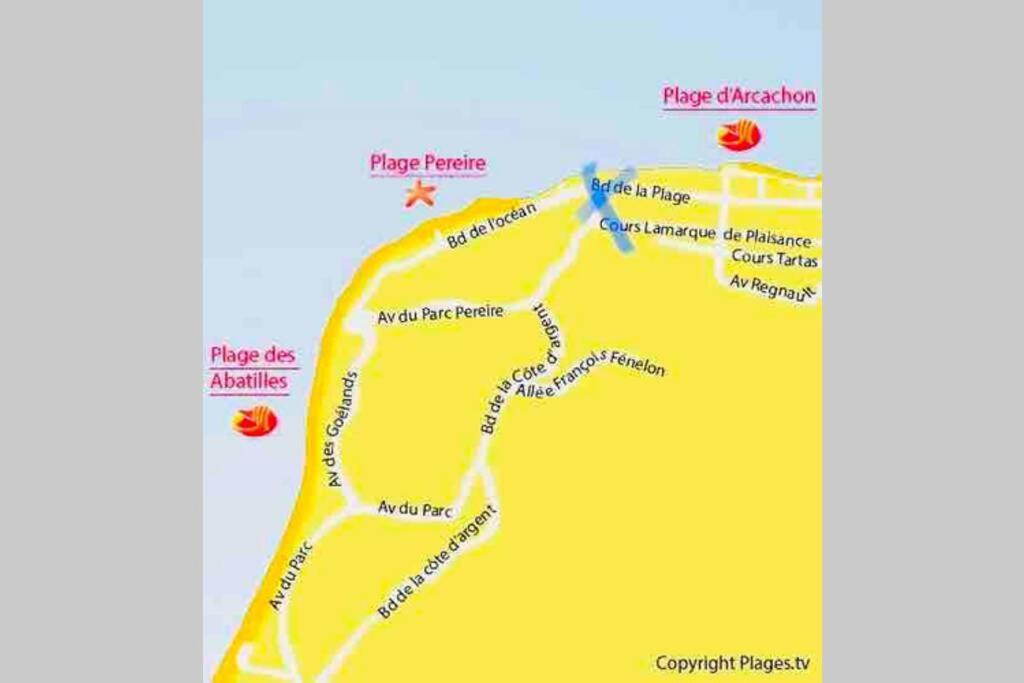 Bel Appartement Bord De Mer 4 Pers Arcachon Centre Ngoại thất bức ảnh